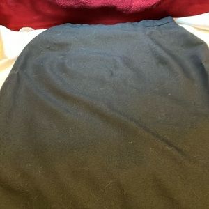 Joan Walters Pleated Side-Zip, Side-Split Skirt